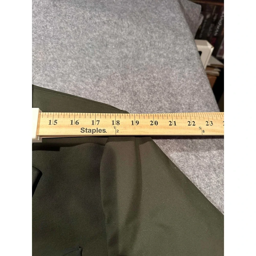 Banana Republic Mens Tailored Fit Blazer 46R Olive Green 2-Button Sport Coat